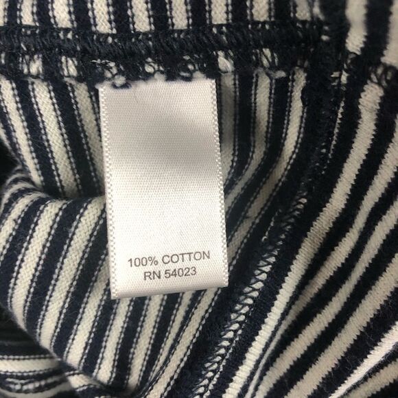 Banana Republic Women's navy & cream stripe dress size Small - Picture 8 of 8